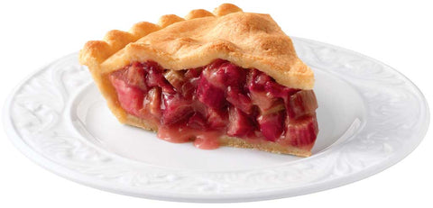 Sara Lee Chef Pierre Unbaked Rhubarb High Pie, 10 inch -- 6 per case.