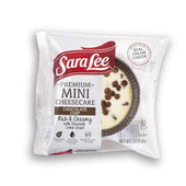 Sara Lee New York Style Cheesecake with Mini Chocolate Chips, 3 Ounce -- 24 per case