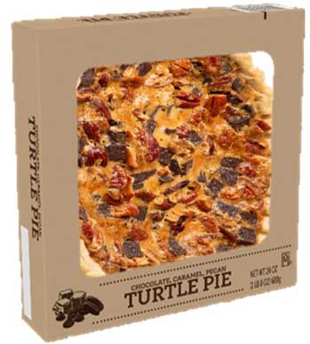 Chef Pierre Open Face 8 inch Pre Baked Turtle Pie, 24 Ounce -- 6 per case
