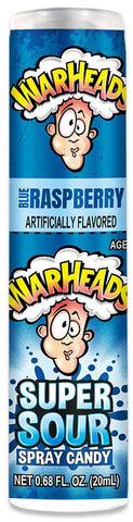 Warheads Super Sour Spray Candy, 0.68 Fluid Ounce -- 288 per case