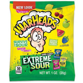 Warheads Extreme Sour Hard Candy, 1 Ounce -- 180 per case