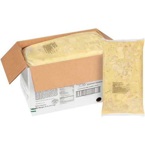 Quality Chef Natural Chicken Dumpling, 8 Pound -- 4 per case