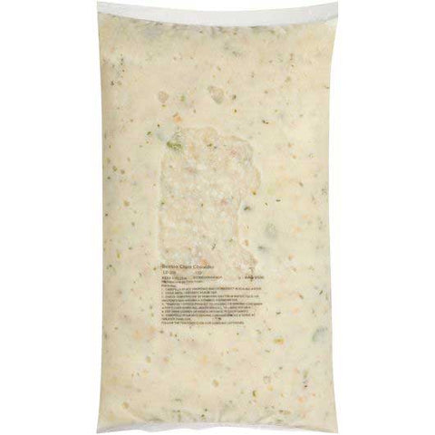 Chef Francisco Boston Clam Chowder Soup, 8 Pound -- 4 per case