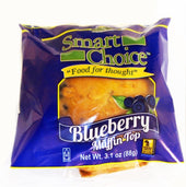 Smart Choice Blueberry Muffin Top, 3.1 Ounce -- 48 per case.