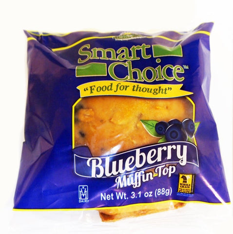 Smart Choice Blueberry Muffin Top, 3.1 Ounce -- 48 per case.