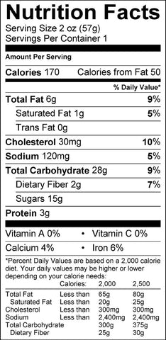 Smart Choice Whole Grain Chocolate Chip Muffins, 2 Ounce -- 96 per case.