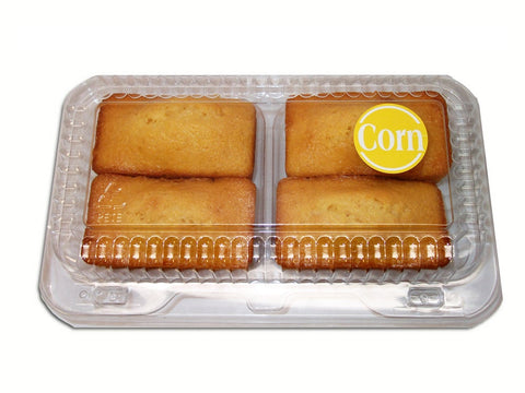 Muffin Town Corn Bread Loaves, 2 Ounce -- 96 per case.
