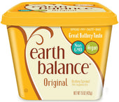 Earth Balance Original Buttery Spread, 15 Ounce -- 18 per case.