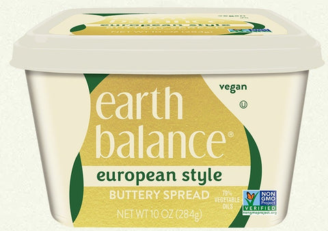 Earth Balance European Style Spread, 10 Ounce -- 6 per case