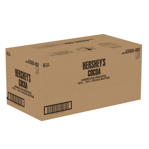Hersheys American Process 10 - 12 Percent Cocoa Powder, 5 Pound -- 6 per case