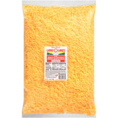 Land O Lakes Shredded Reduced Fat Yellow American Cheese, 5 Pound -- 4 per case.