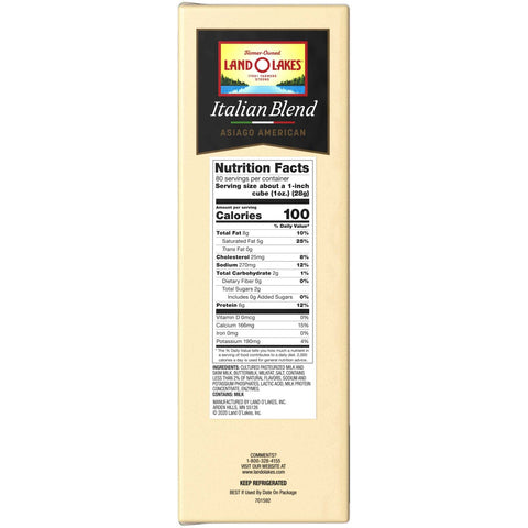 Land O Lakes Italian Blend Cheese, 5 Pound -- 2 per case