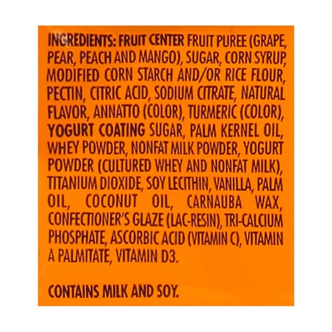 Welchs Mango Peach Fruit N Yogurt Snacks, 1.8 Ounce - 10 per pack -- 4 packs per case