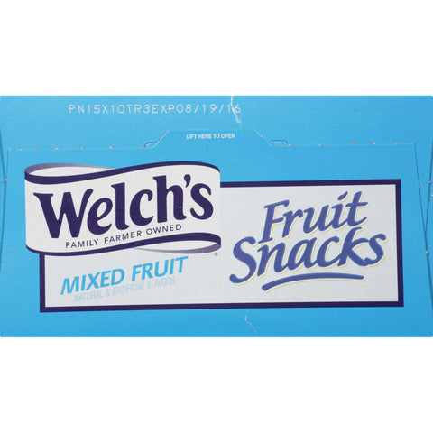 Welchs Mixed Fruit Fruit Snacks, 0.9 Ounce -- 240 per case.