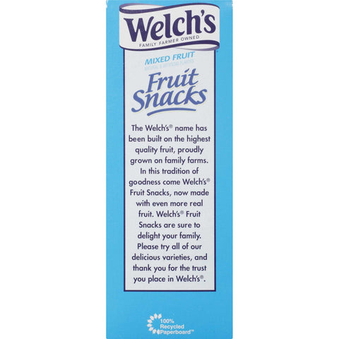 Welchs Mixed Fruit Fruit Snacks, 0.9 Ounce -- 240 per case.