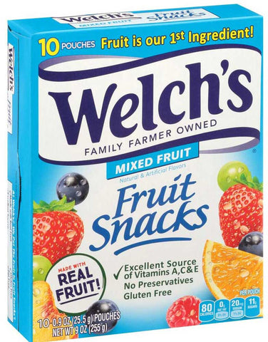 Welchs Mixed Fruit Berries N Cherries Apple Orchard Medley Fruit Snacks - Shipper -- 600 per case