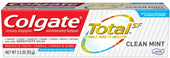Colgate Total Clean Mint Toothpaste, 3.3 Ounce -- 24 per case.