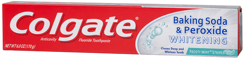 Colgate Baking Soda and Peroxide Whitening Toothpaste, 6 Ounce -- 24 per case.