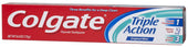 Colgate Triple Action Anticavity Toothpaste, 6 Ounce -- 24 per case