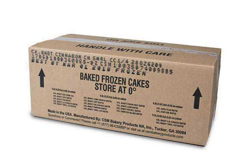 Brill Cinnamon Swirl Bundt Cake with Cream Cheese Icing, 28 Ounce -- 4 per case