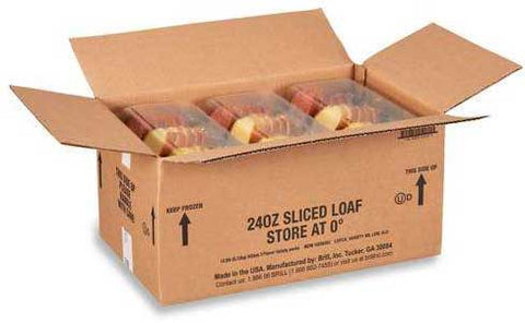 Brill Sliced Loaf Cake - Variety Pack, 24 Ounce -- 9 per case