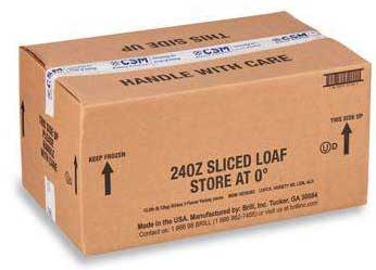 Brill Sliced Loaf Cake - Variety Pack, 24 Ounce -- 9 per case