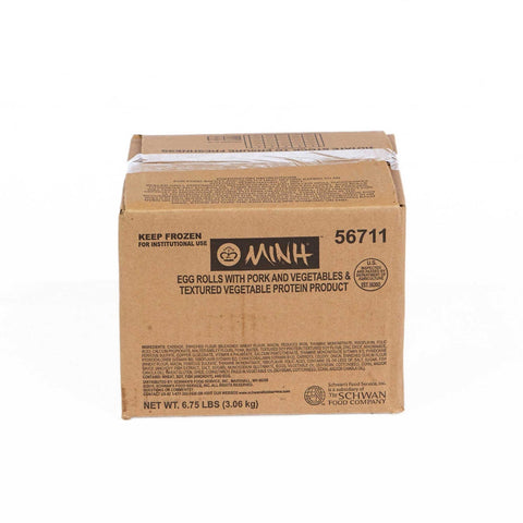 Schwans Minh Pork and Vegetable Roller Grill Egg Roll, 3 Ounce -- 36 per case.