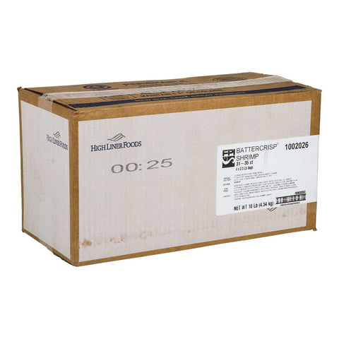 FPI Crispy Battered Shrimp, 2.5 Pound -- 4 per case.