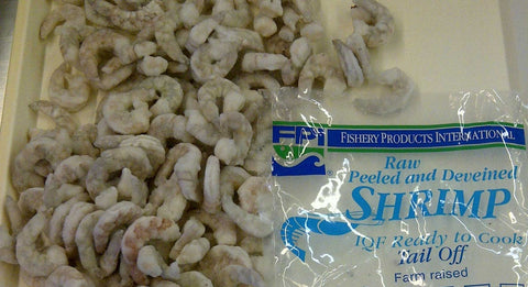 Fishery Medium Raw Shrimp Piece, 3 Pound -- 6 per case.