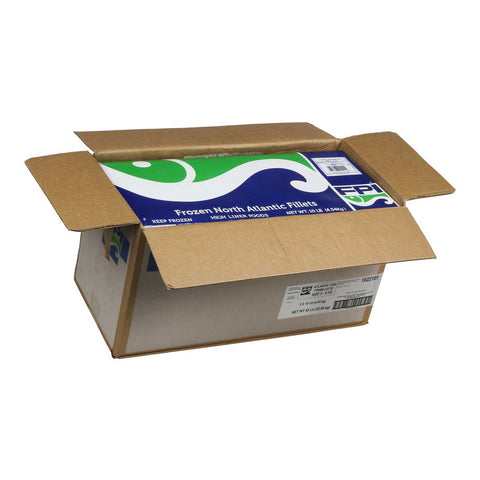Fishery Prime Cod Fillet - 2 to 4 Ounce, 10 Pound -- 5 per case.