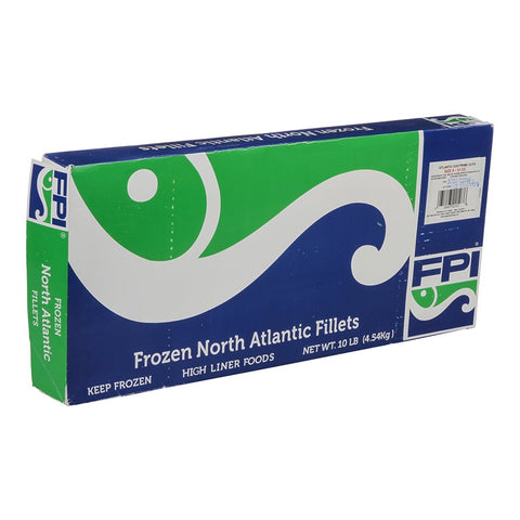 Fishery Prime Cod Fillet - 8 to 10 Ounce, 10 Pound -- 5 per case.