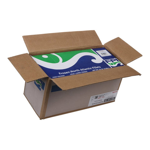 Fishery Prime Cod Fillet - 8 to 10 Ounce, 10 Pound -- 5 per case.