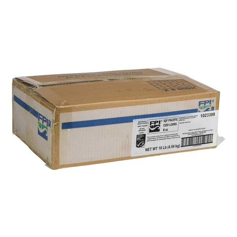 Fishery Mirabel Loin Cod - 8 Ounce, 10 Pound.