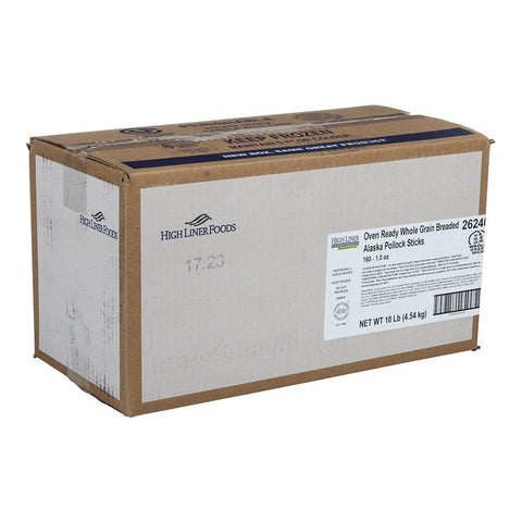 Viking Whole Grain Breaded Alaskan Pollock Stick, 5 Pound -- 2 per case.