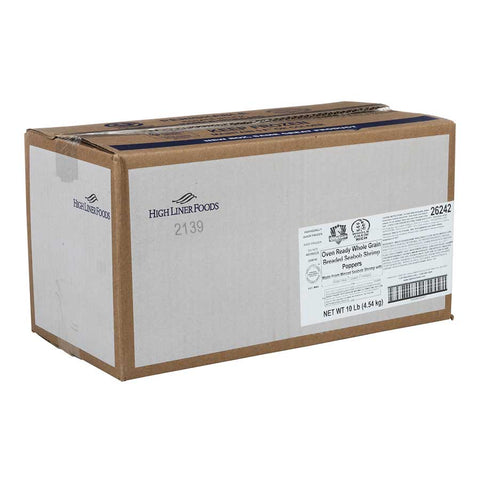 Viking Oven Ready Whole Grain Shrimp Popper, 5 Pound -- 2 per case.