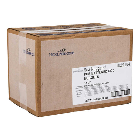 Fishery Natural Battercrisp Cod Fillet, 10 Pound.