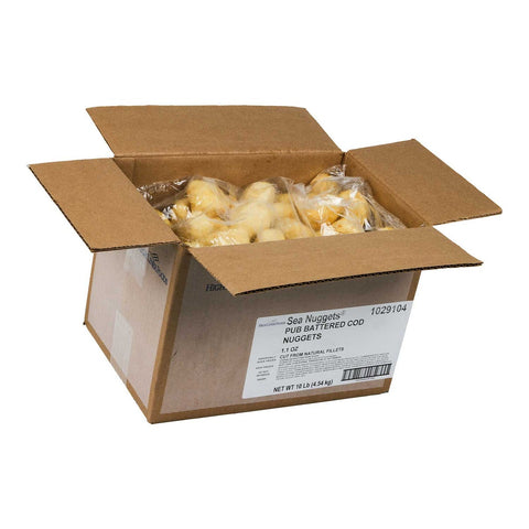 Fishery Natural Battercrisp Cod Fillet, 10 Pound.