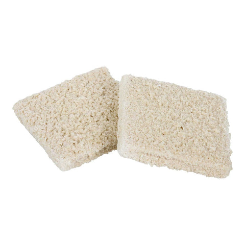 Fishery Square Breaded Raw Cod Portion - 4 Ounce, 10 Pound.