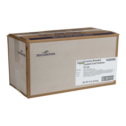 Fishery Scot Land Raw Breaded Cod - 5 Ounce, 10 Pound.