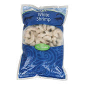 FPI IQF Raw Peeled Deveined Tail Off White Shrimp 41 to 50 Count, 2 Pound -- 5 per case.