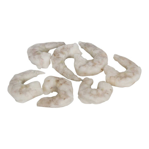 FPI IQF Raw Peeled Deveined Tail Off White Shrimp 41 to 50 Count, 2 Pound -- 5 per case.