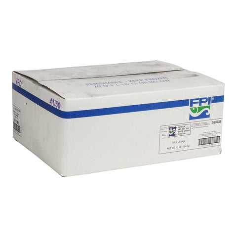 FPI IQF Raw Peeled Deveined Tail Off White Shrimp 41 to 50 Count, 2 Pound -- 5 per case.