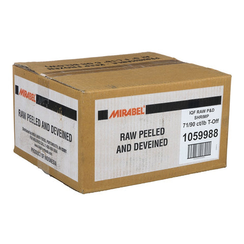 High Liner Foods Mirabel Raw Peeled and Deveined Shrimp, 2.5 Pound -- 4 per case