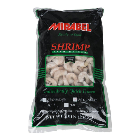 High Liner Foods Mirabel Raw Peeled and Deveined Shrimp, 2.5 Pound -- 4 per case