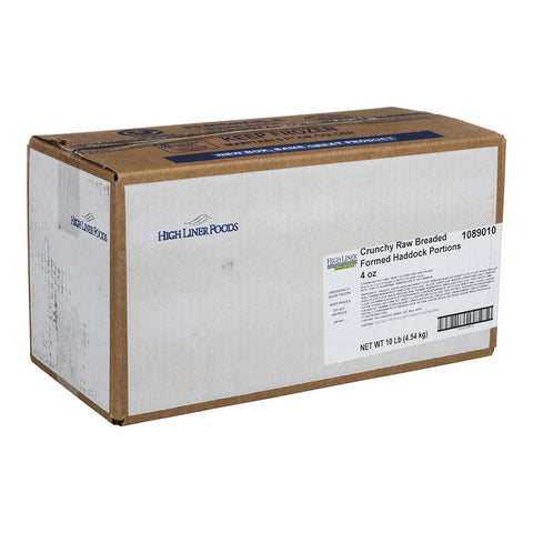 Fishery Glouchester Breaded Haddock Fillet - 4 Ounce, 10 Pound.