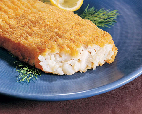 Fishery Breaded Pollock - 4 Ounce, 10 Pound.