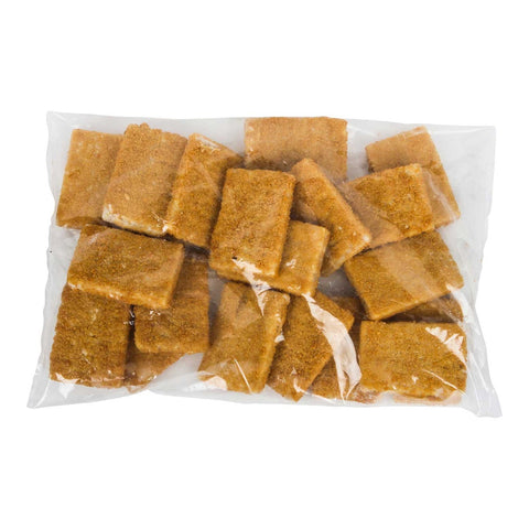 Viking Golden Crunchy Whole Grain Breaded AK Pollock Rectangle, 4.5 Pound -- 4 per case.