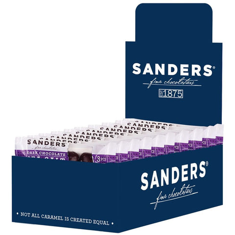 Sanders Dark Chocolate Sea Salt Caramel, 1.5 Ounce -- 120 per case