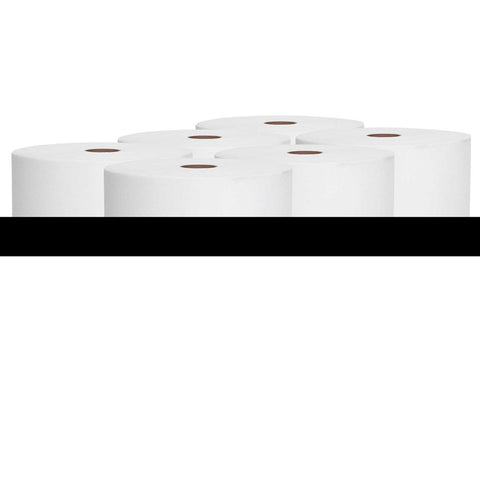 Scott Essential White High Capacity Hard Roll Paper Towel, 1000 Feet x 8 inch -- 6 rolls per case