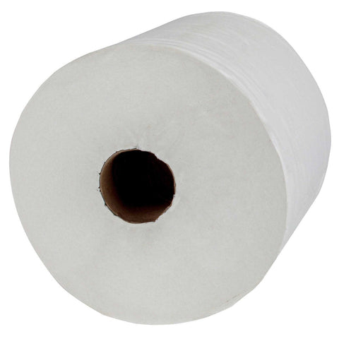 Scott Essential Center Pull White Perforated Paper Hand Towel - 500 per roll -- 4 rolls per case
